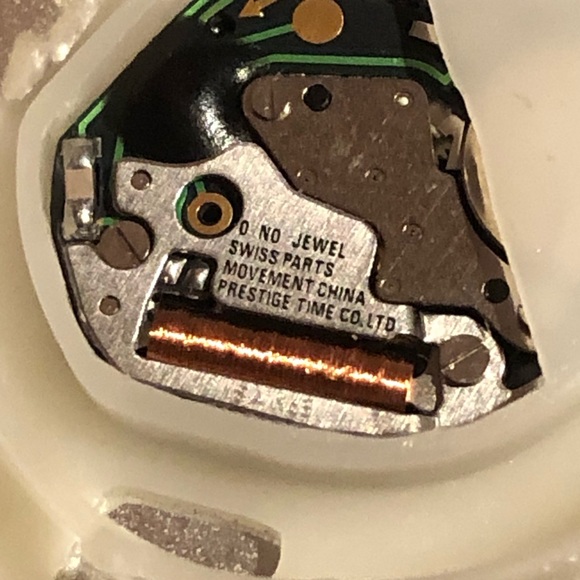 Vintage Gold Tone Pocket Watch With Fob Link Chain - Picture 11 of 13